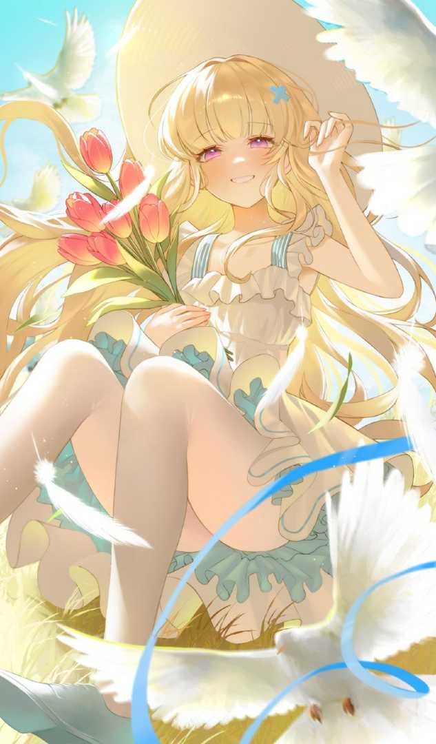 晴空花信漫画封面